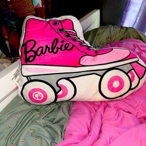 Barbie roller skate pillow never used. Good Christmas gift!